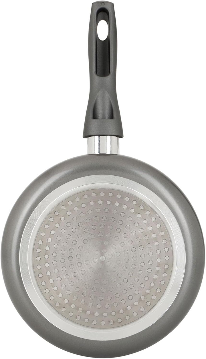 Crealys 539348 Aluminium-Kasserolle Autan Ø 18 cm, Höhe 8,5 cm – gesunde Antihaftbeschichtung aus Ke