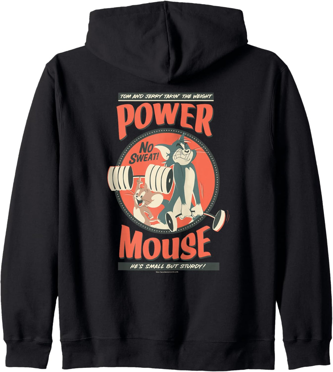 Tom and Jerry Power Mouse Kapuzenjacke