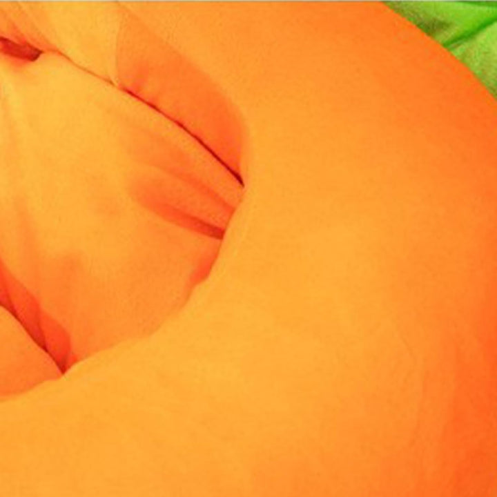 Soft Animal Nest, Carrot-Shaped Cat Bed, Plush Sleeping Pad with Comfortable Cushion Feature, Pet Ac