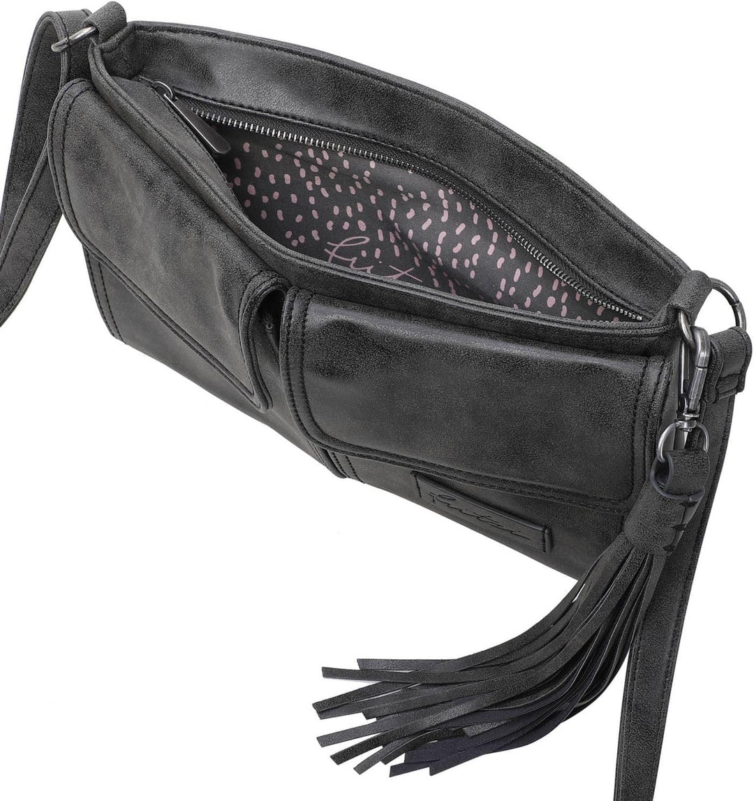 Fritzi aus Preussen Damen Fritzi 24 Cross, N Schwarz, Schwarz
