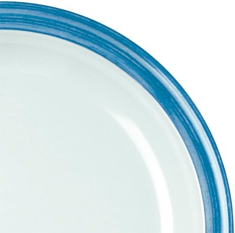 WACA 1926 Suppenteller Kunststoffteller 600 ml Dm 205 mm, Farbe:Bistro blau, Bistro Blau