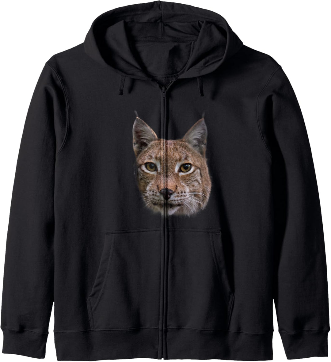 Luchs Design Luchse Wildkatzen Geschenk Kapuzenjacke