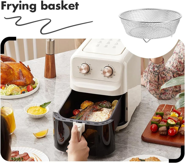 POPETPOP BBQ-bratkorb Grillspiessmacher Fritteuse Kocher Toaster Ofenblech Airfryer Elektroherd Back