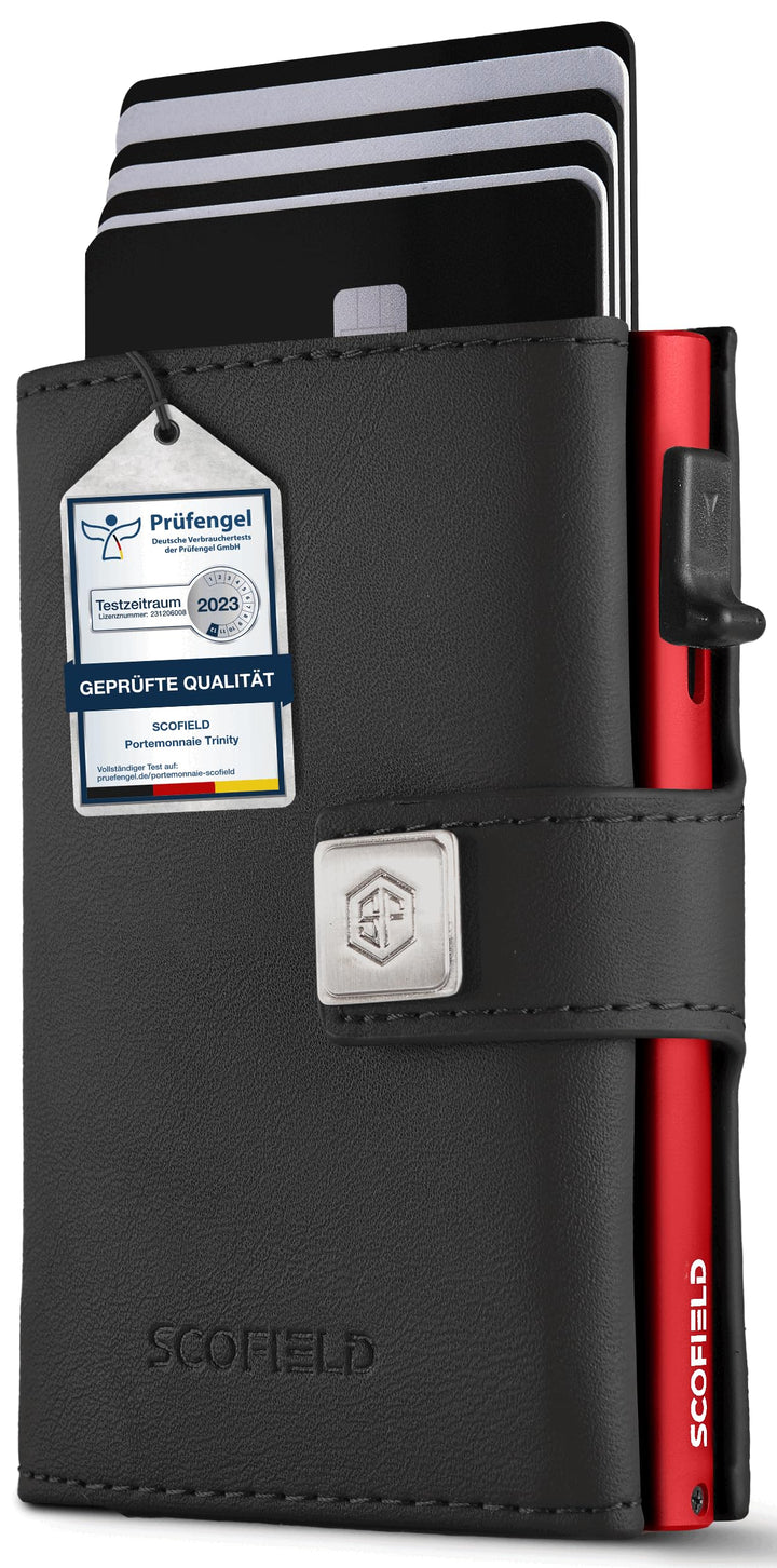 Geldbörse Herren | Portmonee Herren für 9-11 Karten | Geldbeutel RFID Schutz | Portemonnaie | Wallet