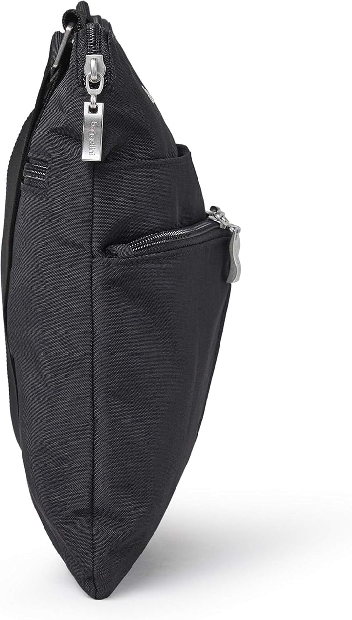 Baggallini Horizon Sac bandoulière, Noir Schwarz, Schwarz