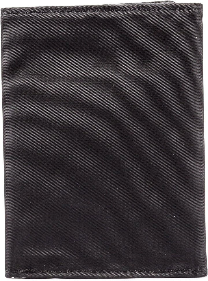 Big Skinny Men's Tri-Fold Slim Wallet, Holds Up to 25 Cards Schwarz, Schwarz