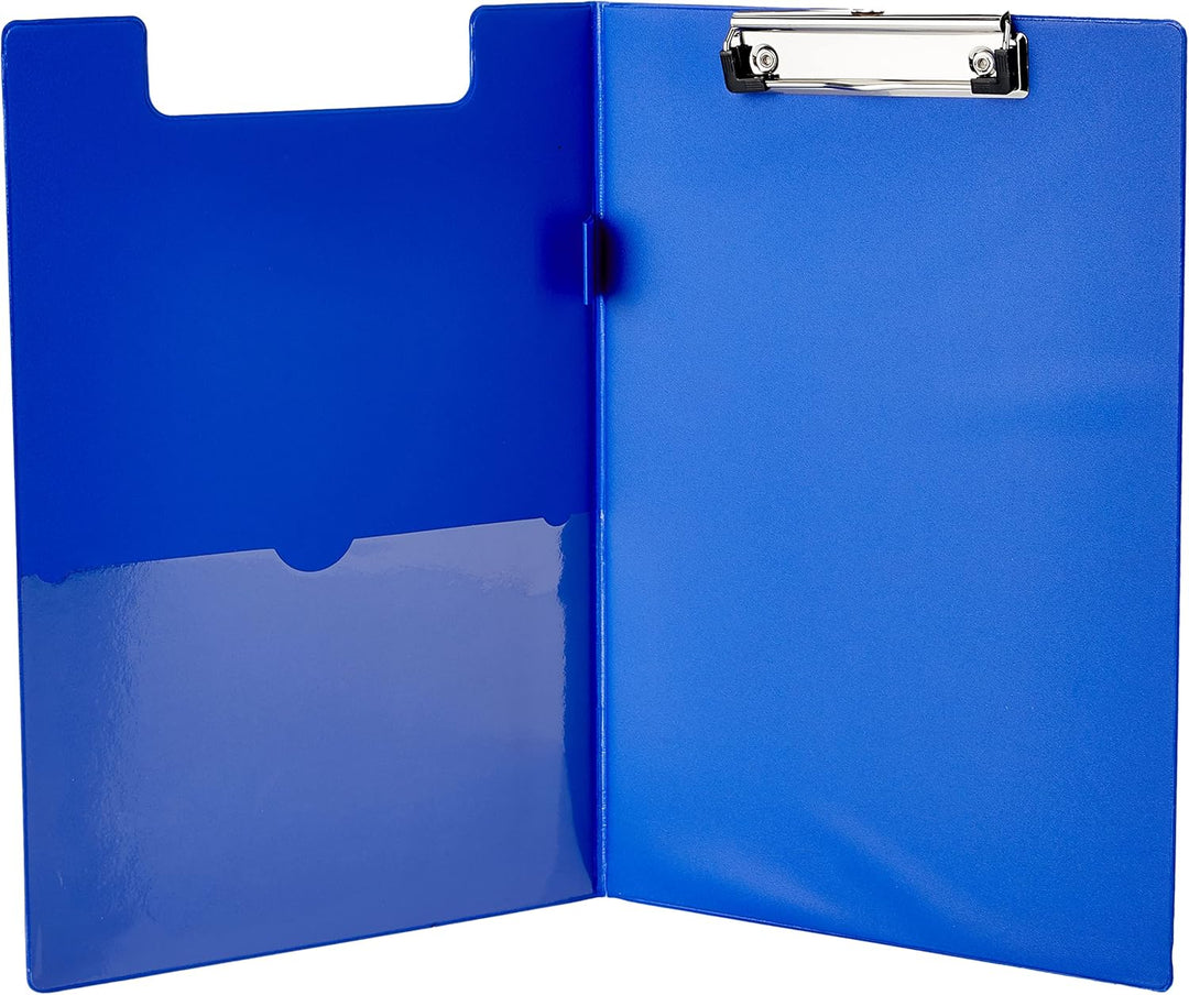 Rapesco VFDCB0L3 Klemmbrettmappe mit Einsteckfach A4+, Blau Blau A4+, Blau A4+