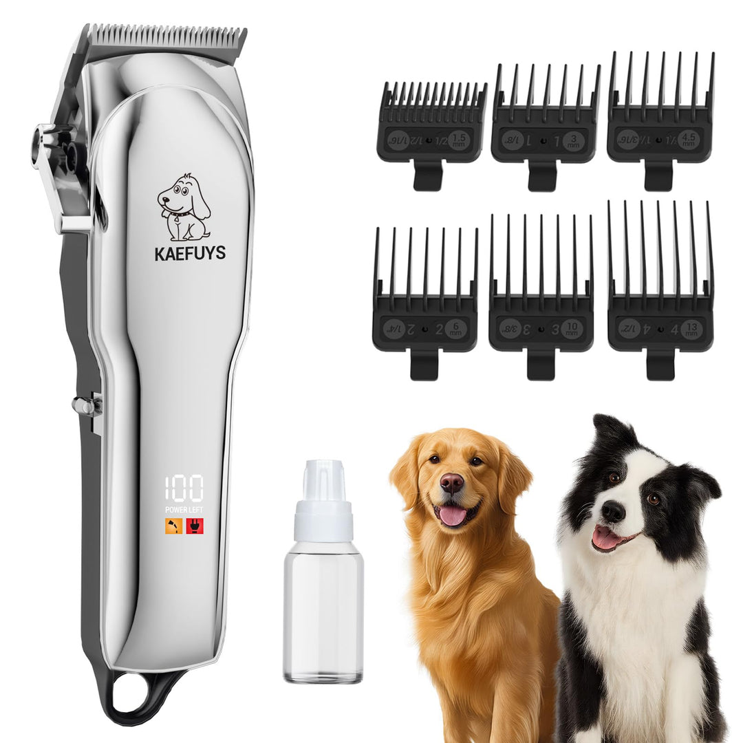 Professionelle Hundeschermaschine – Wiederaufladbarer Tierhaarschneider für Hunde & Katzen, Kabellos