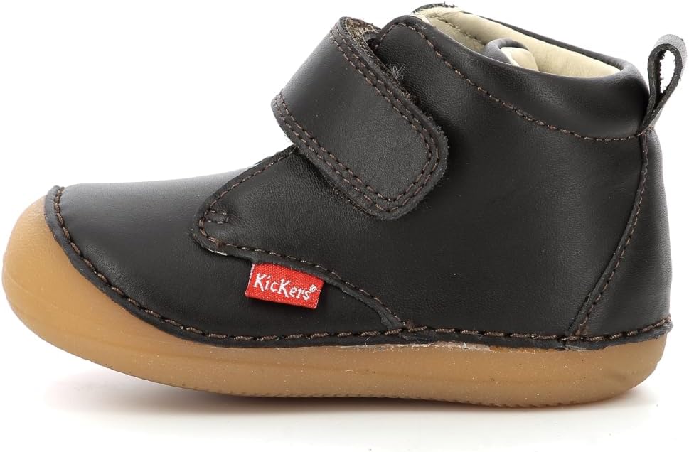 Kickers Unisex Kinder Sabio Stiefel 18 EU Marrone Marron Fonce, 18 EU Marrone Marron Fonce