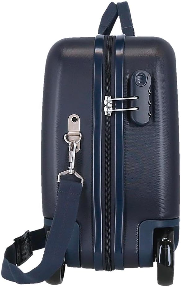 Disney Mickey Mickey on The Moon Kinderkoffer, Blau, 50 x 38 x 20 cm, starrer ABS-Kombinationsversch