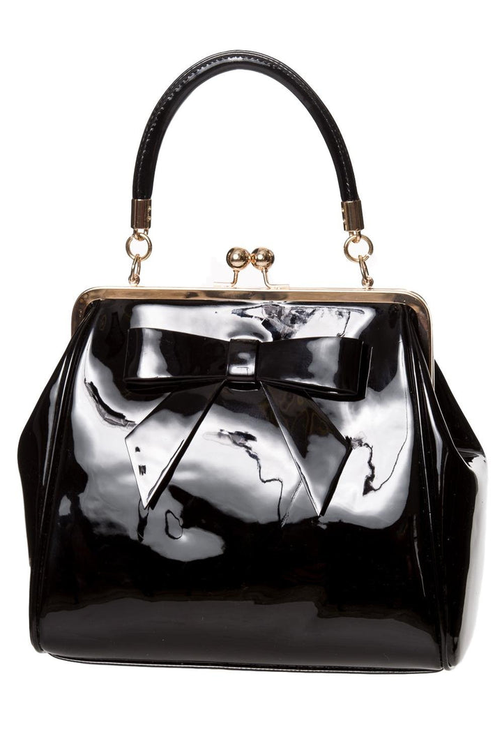 Dancing Days Retro American Vintage Handtasche Schwarz, Schwarz