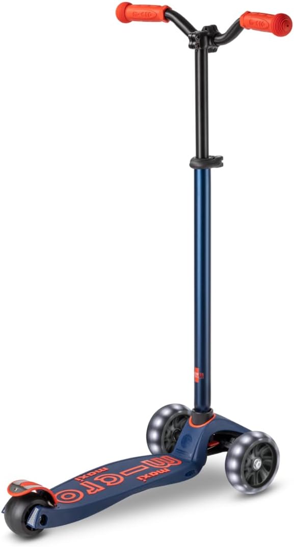 Maxi micro™ Deluxe Pro LED | Das ORIGINAL | Kinder Roller ab 5 Jahren | Premium Kinderroller von 5-7