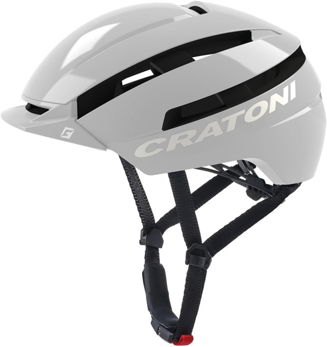 Cratoni C-Loom 2.0 E-Bike und Urban Lifestyle Helm M Silverfrost, M Silverfrost