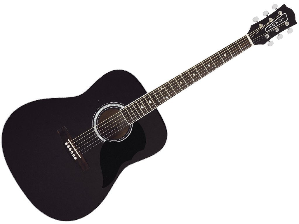 EKO - Ranger 6 Black, Akustikgitarre Serie Ranger, Farbe Schwarz