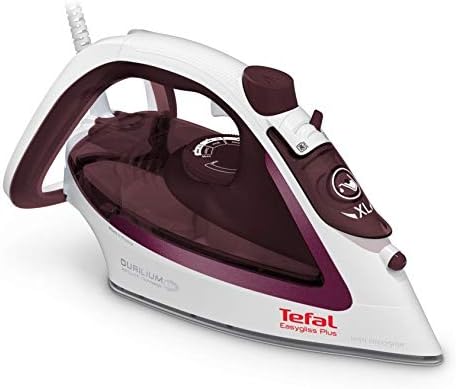 Tefal Dampfbügeleisen mit Silikonablage, Selbstreinigungsfunktion, Abschaltautomatik, Anti-Kalk-Syst