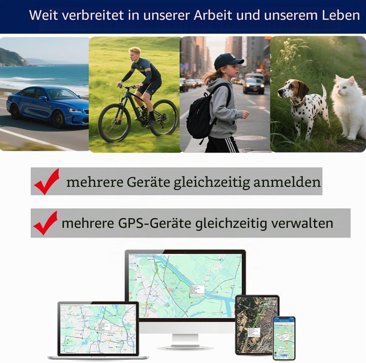 Winnes TK903E Mini GPS Tracker 4G Globale Version Ohne SIM Karte 60 Tage Standby Starker Magnet Echt