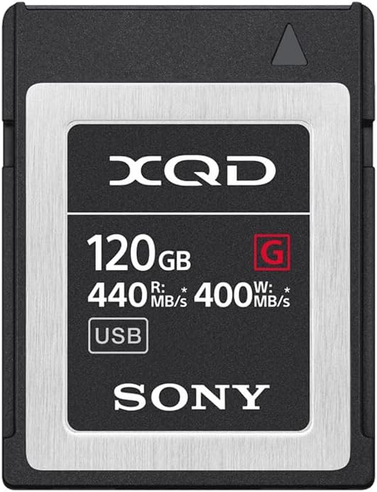 Sony QDG120F-R XQD-Speicherkarte (120 GB, G Serie), 120GB, 120 GB