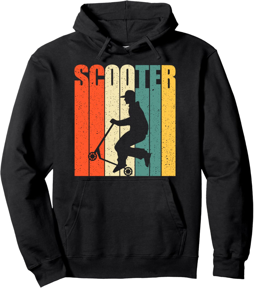 Scooter Stunt Tretroller Geschenkidee für Kinder & Teenager Pullover Hoodie