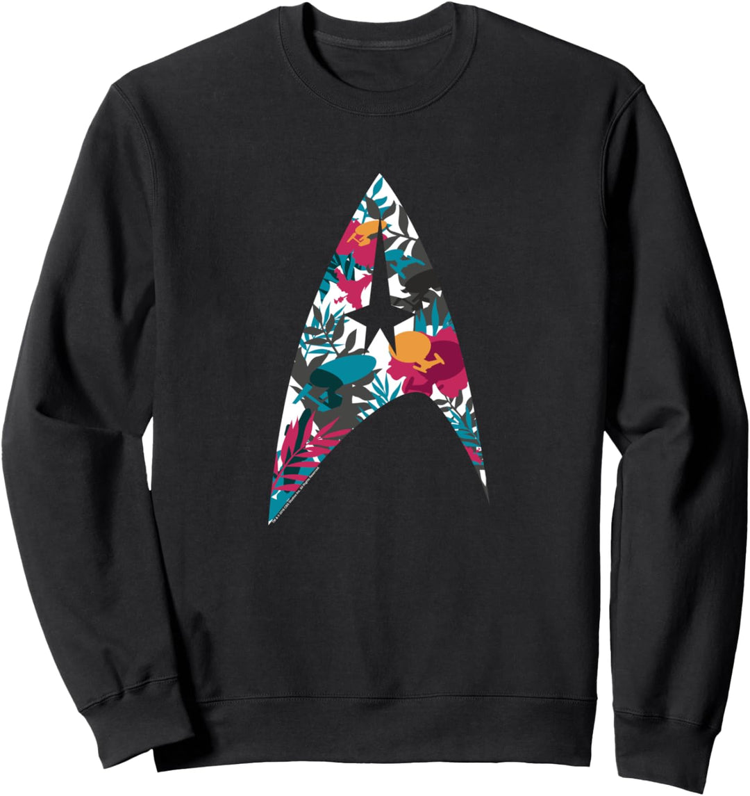 Star Trek The Original Series Starfleet Floral Sweatshirt