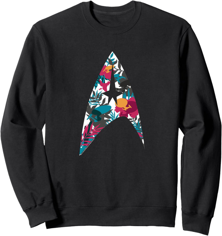Star Trek The Original Series Starfleet Floral Sweatshirt