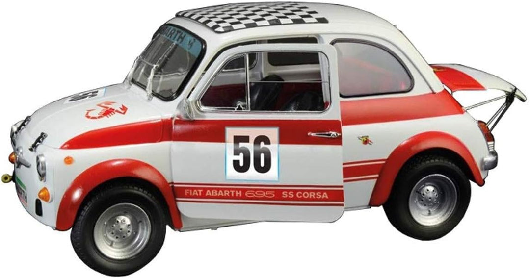 Italeri 4705S FIAT 4705-1:12 Abarth 695 SS/Assetto Corsa, Modellbau, Bausatz, Standmodellbau, unlack