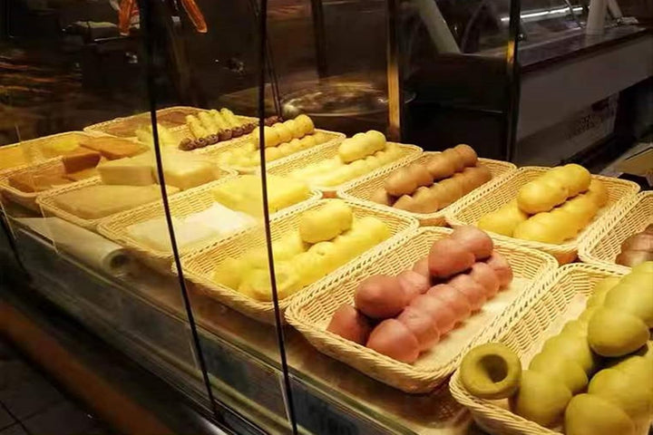 3-Pakete 15.7 Zoll Brot Körbe für das Servieren, rechteckige Körbe für die Lagerung, Weidenkörbe (Be