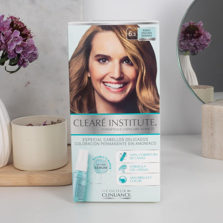 Colour Clinuance | Haarfärbemittel für empfindliches Haar | Dauerhafte Färbung ohne Ammoniak Mehr Gl