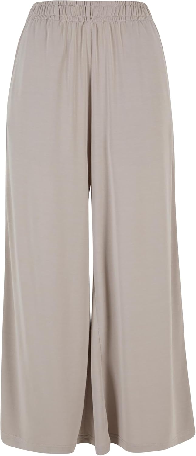 Urban Classics Frauen Hose Ladies Modal Culotte, lässige Culotte für Frauen, 3/4 Länge, mit Gummibun