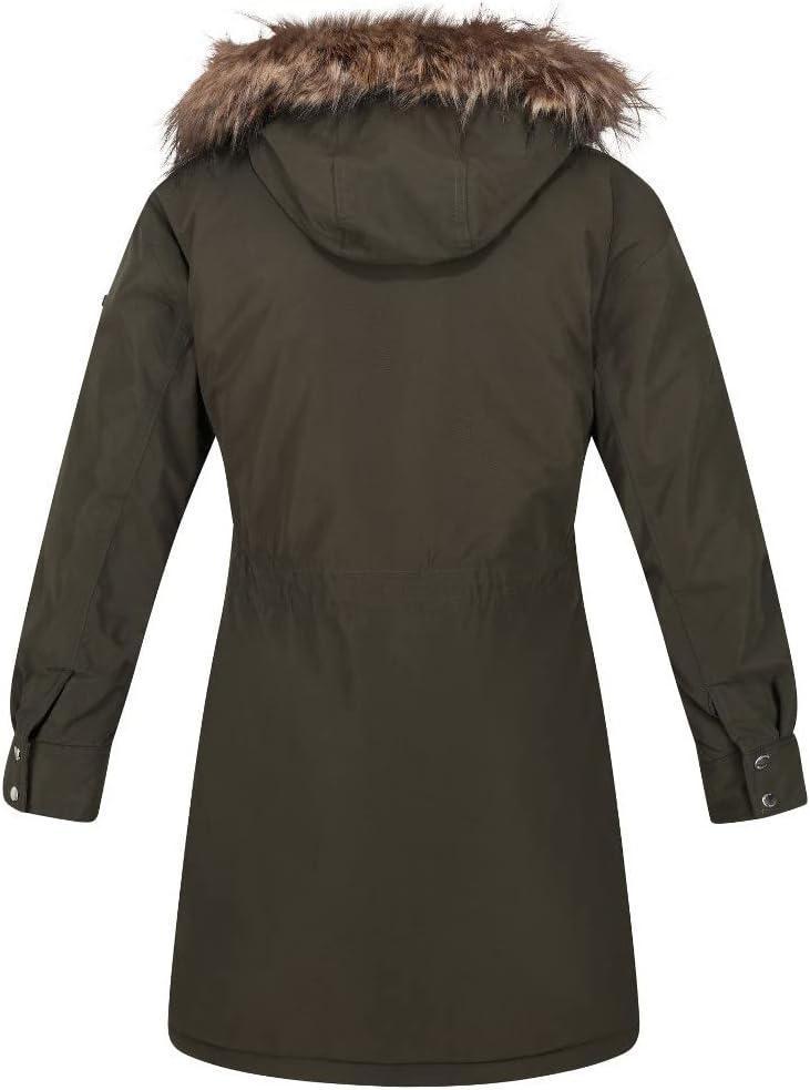Regatta Damen Shiloh Jackets Waterproof Insulated 40 Dark Khaki, 40 Dark Khaki