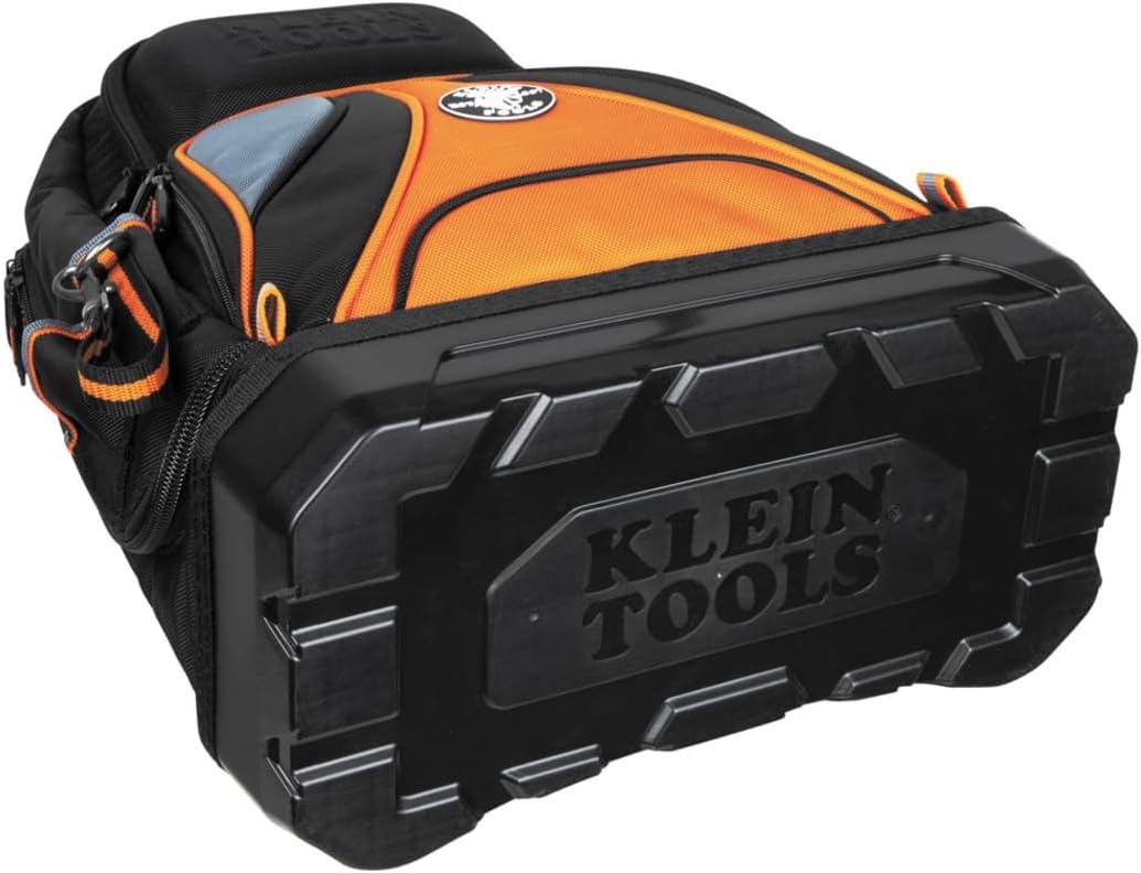 Werkzeugtasche Rucksack Heavy Duty Tradesman Pro Tool Organizer Tool Carrier mit 39 Taschen und gefo