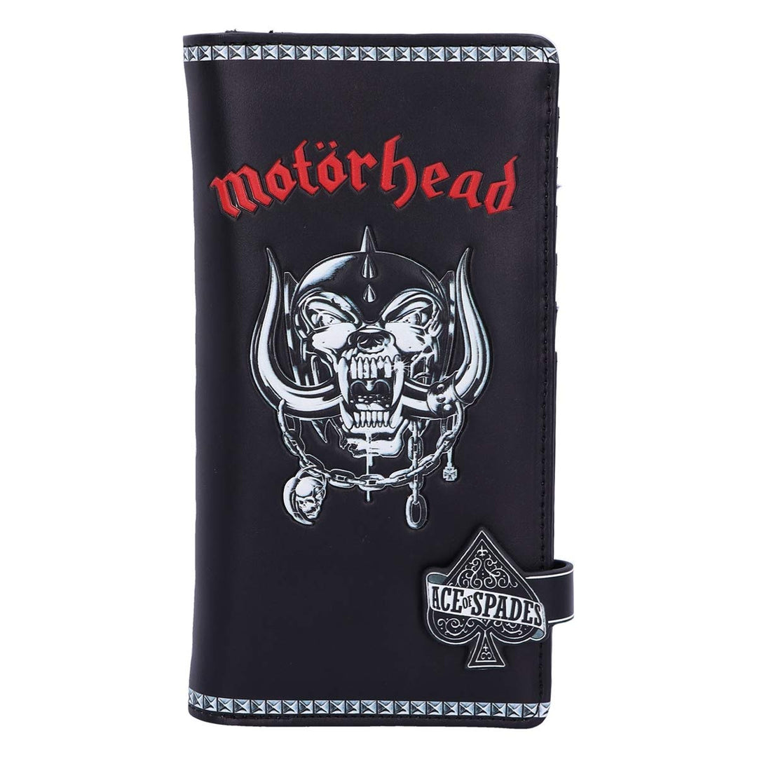 Nemesis Now Offizielles Lizenzprodukt Motorhead Ace of Spades Warpig Snaggletooth geprägte Geldbörse