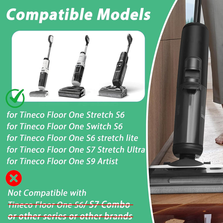 Zubehörset für Tineco Floor One Stretch S6/ Switch S6/ S7 Stretch Ultra/ S6 stretch lite/ S9 Artist