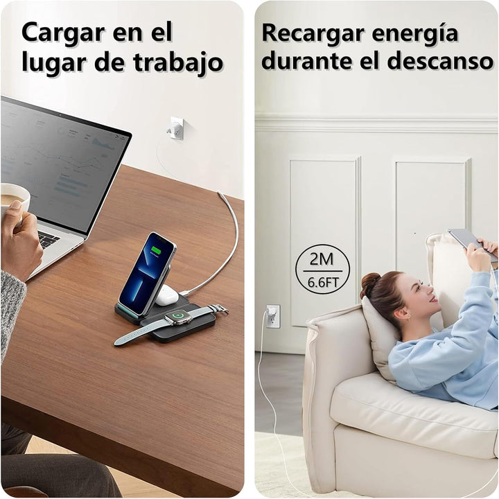 2 Pack 20W USB C Schnellladegerät PD 3.0 für iPhone & iPad + 2m USB-C Schnellladekabel –Handy Ladege