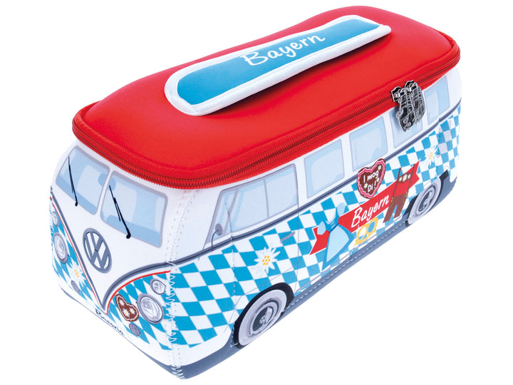 BRISA VW Collection - T1 Bulli Bus Kulturbeutel Kosmetiktasche | Volkswagen Universaltasche Waschbeu