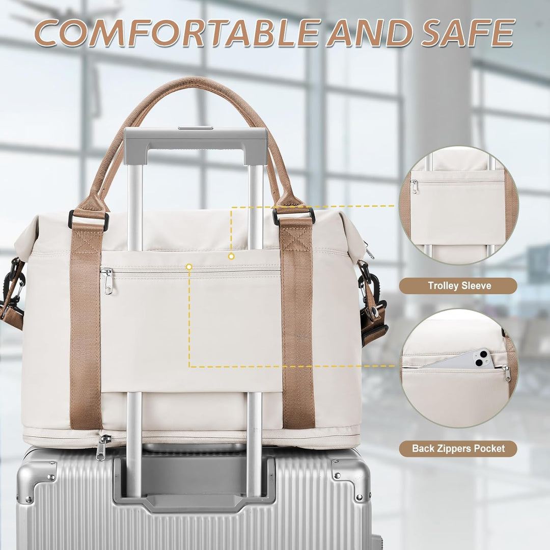 Reisetasche Damen Reisetasche Handgepäck 40x30x20 Ryanair Wizzair Tasche Handgepäck Flugzeug Weekend