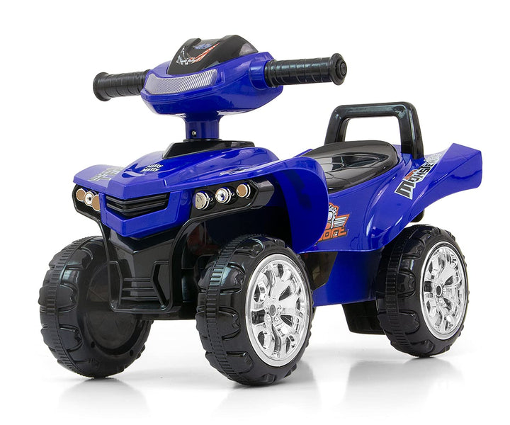 Milly Mally Monster Quad – Rutscher für Kinder, mit interaktivem Lenkrad, Musiktasten, Stauraum, Lic