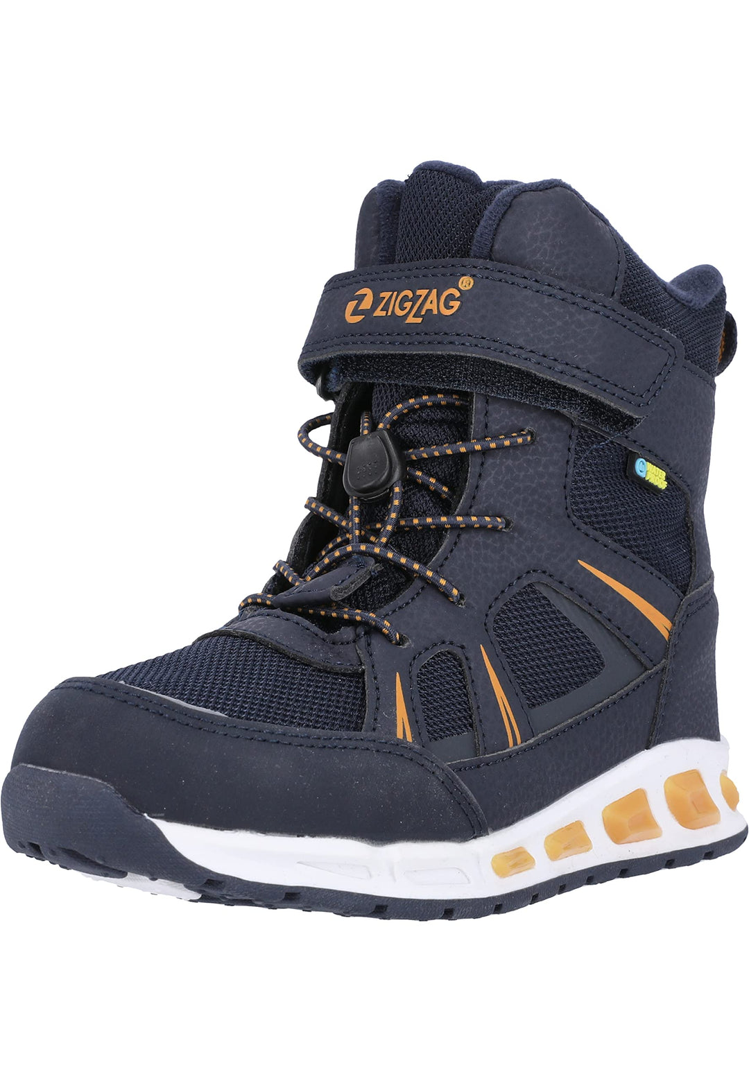 ZIGZAG Kinder Kinder Winterstiefel Clementu I Kids Boots WP mit Licht I Gummistiefel Mädchen und Jun