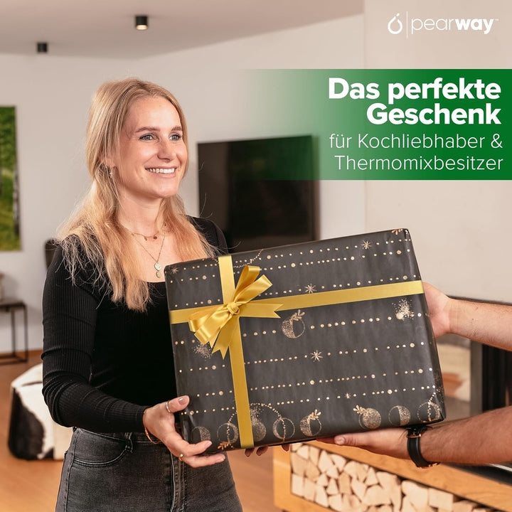 Gleitbrett für Thermomix TM6 &amp; TM5 | Premium Thermomix Gleitbrett aus FSC HOLZ MADE IN EU | leicht g