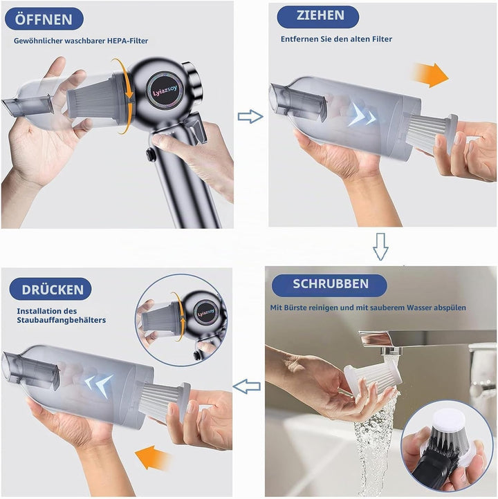 HEPA-Filter für Auto-Staubsauger, Ersatzfilter, Haushalts-Staubsaugerfilter, Zubehör für Handstaubsa