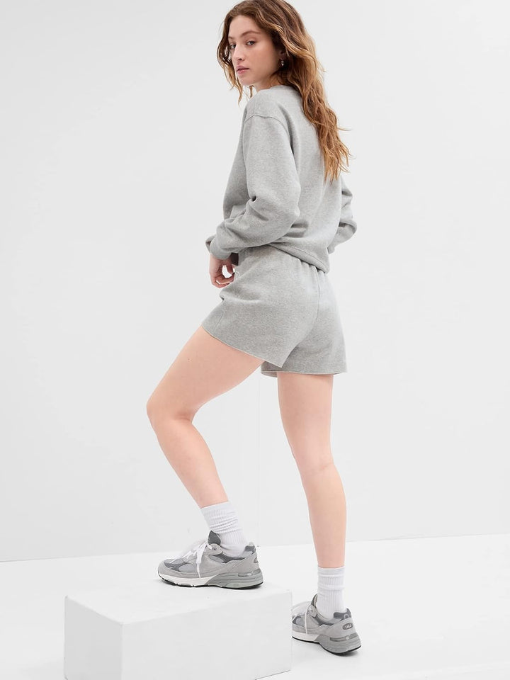 GAP Damen V Heritage Aktualisiert Shorts M Lt Heather Grey, M Lt Heather Grey