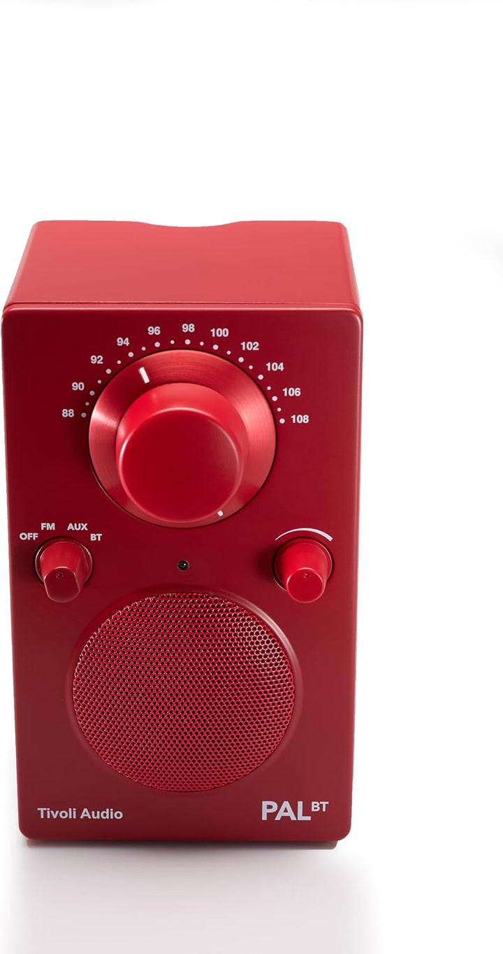 Tivoli Audio PAL BT (Gen 3) Bluetooth FM Radio, tragbar/USB-C / (Rot)