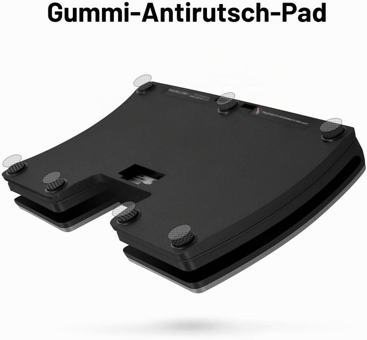 Donner Bluetooth Page Turner Pedal für Tablet Ipad Wiederaufladbar, Silber