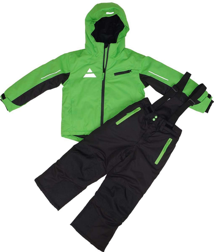 Maylynn Softshell Kinder Skianzug Schneeanzug 2-teilig grün/schwarz 122 - 128, 122 - 128