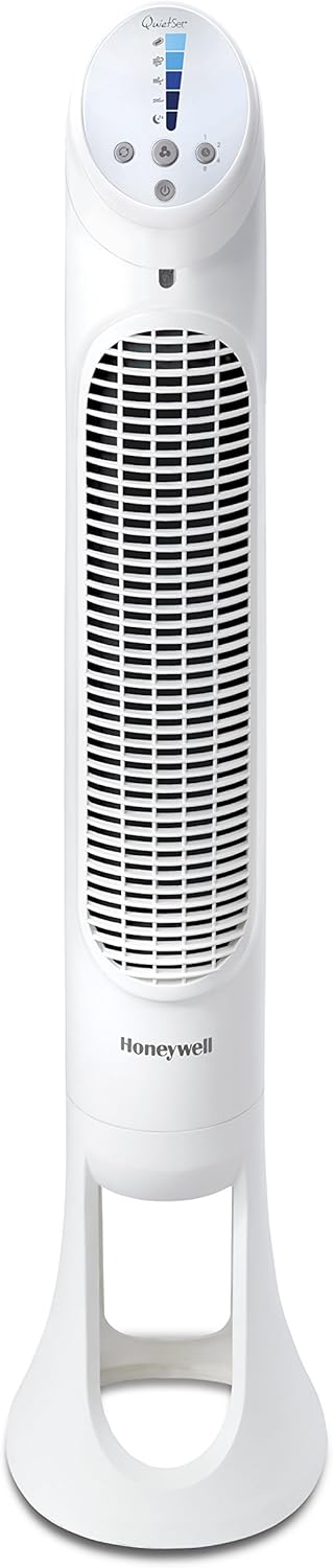 Honeywell HYF260E4 Quiet-Set Turmventilator (mit Fernbedienung, 1 Stück) & HT-900E Kraftvoller und g