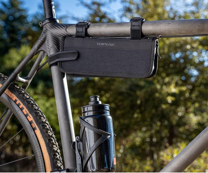 Topeak Unisex – Erwachsene Gear Bag Gravel horizontale Schlauchtasche mit Klettverschluss und Zubehö