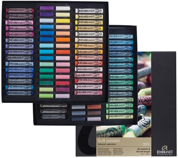 Rembrandt soft pastel 120 color set (japan import)