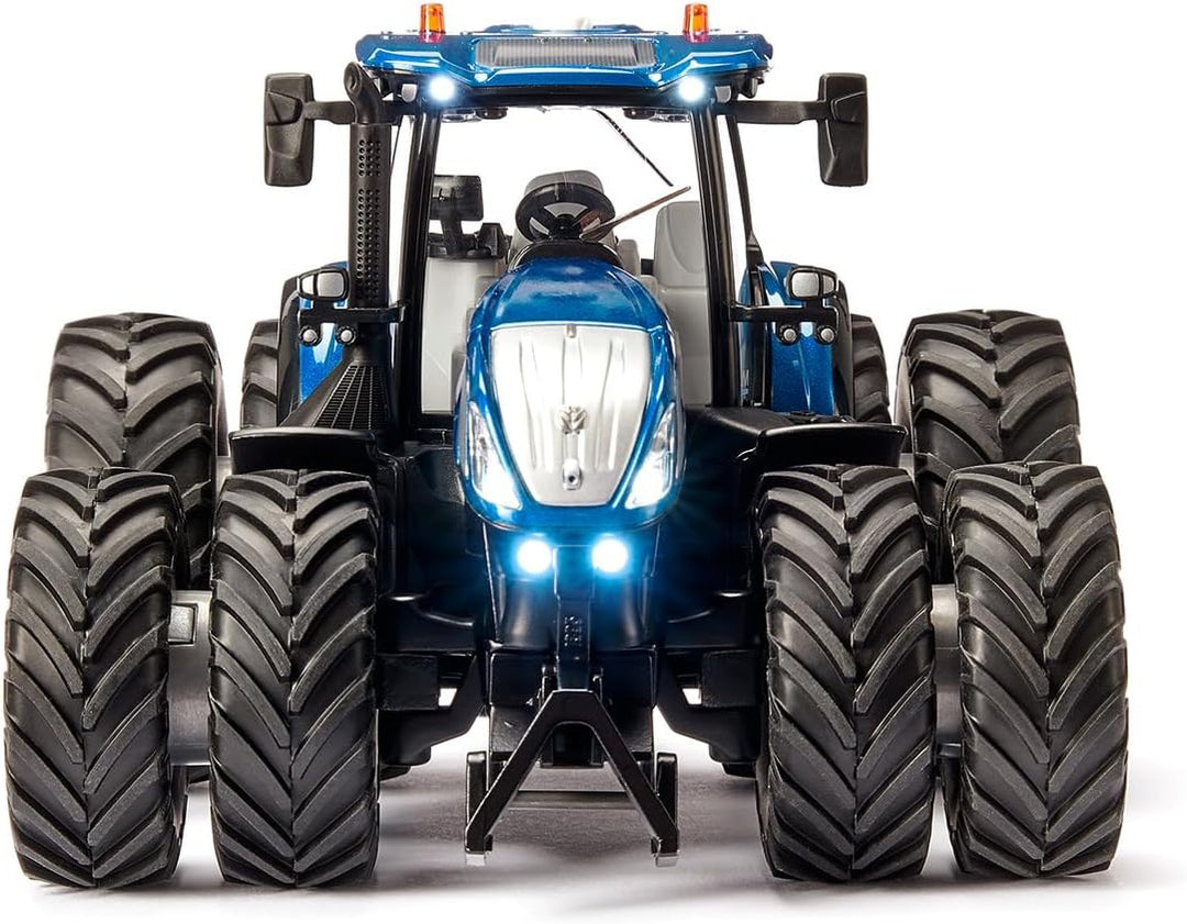 siku 6738, New Holland T7.315 Traktor, 1:32, Blau, Metall/Kunststoff, Ferngesteuert, Steuerung mit A