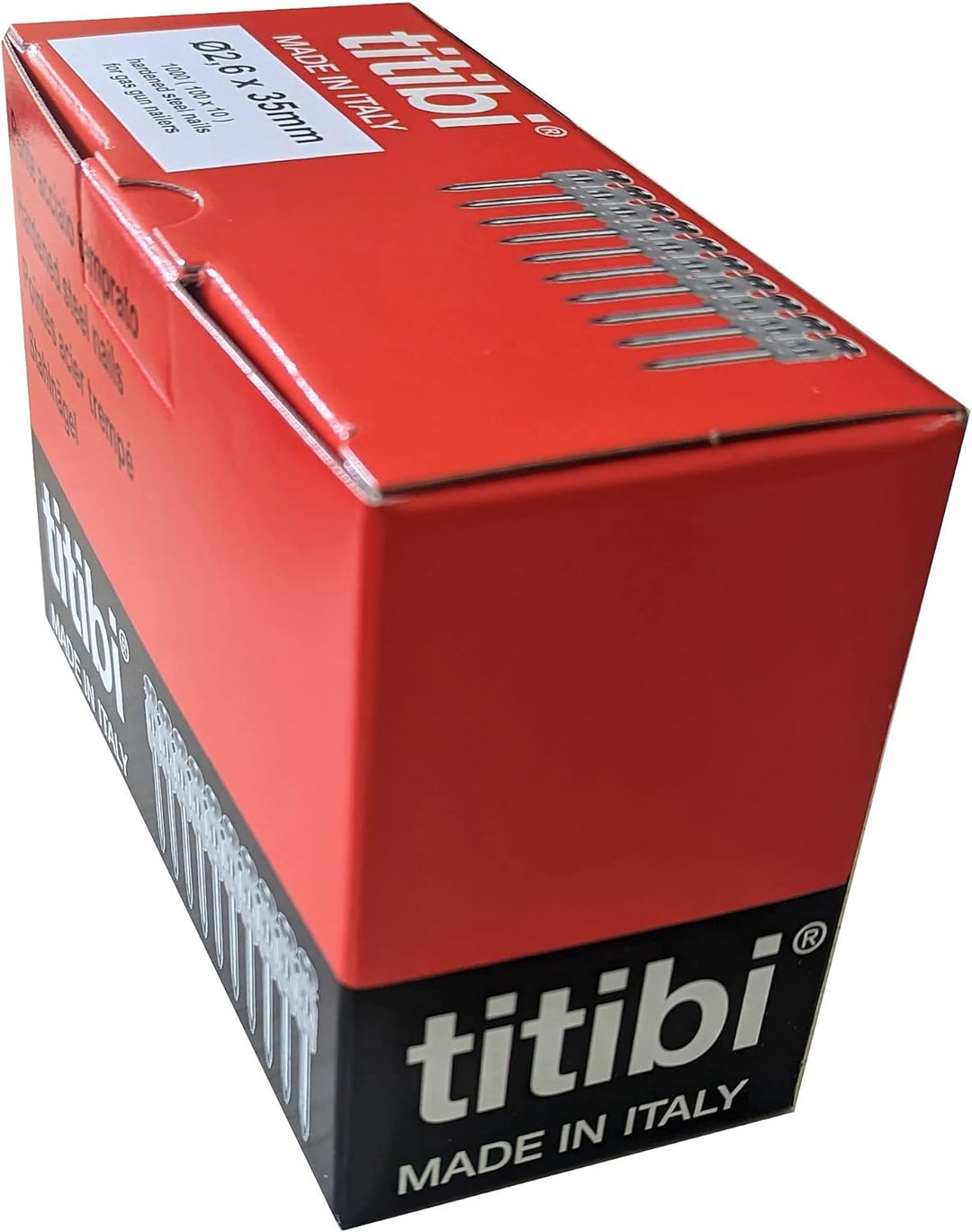 N.1000 Nieten für Nagelmaschinen: Spit Pulsa 800 / 700P / 700E - Pulsa 1000 / TF - Pulsa 40 P/E - Ti