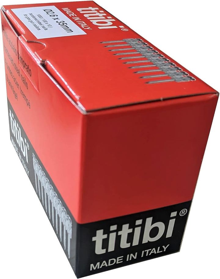 N.1000 Nieten für Nagelmaschinen: Spit Pulsa 800 / 700P / 700E - Pulsa 1000 / TF - Pulsa 40 P/E - Ti