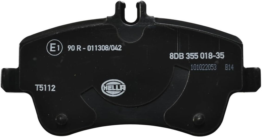 HELLA PAGID 8DB 355 018-351 Bremsbelagsatz - T5112 - Dicke/Stärke: 19.8mm - Bremssystem: Lucas - für